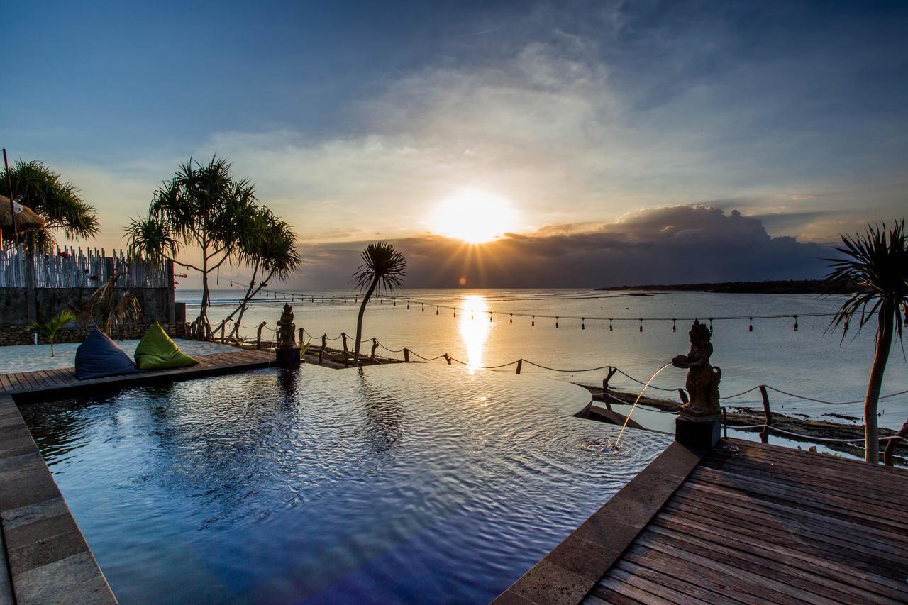 Nusa Veranda Sunset Villas&Restaurant Lembongan Exterior foto