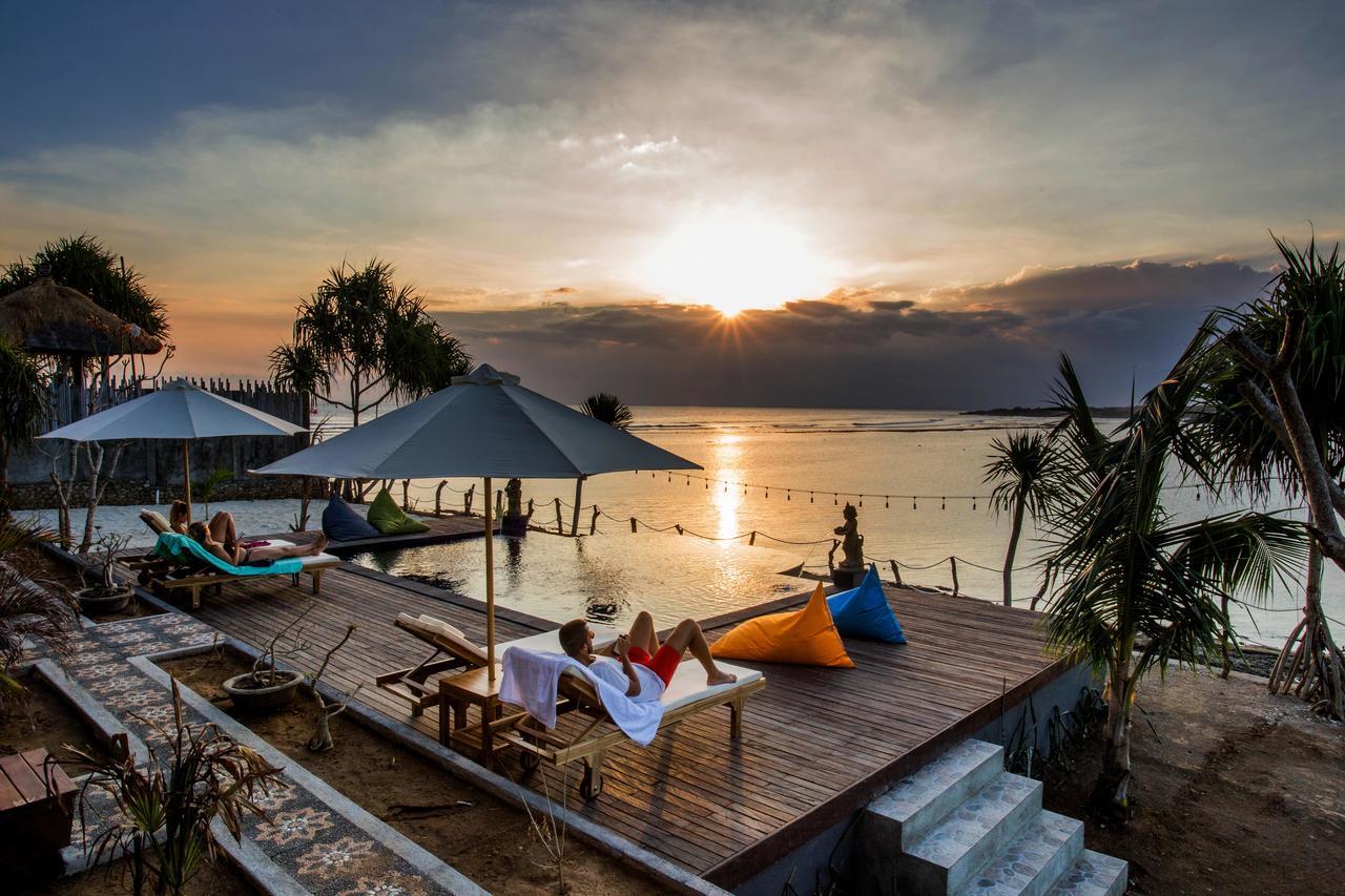 Nusa Veranda Sunset Villas&Restaurant Lembongan Exterior foto