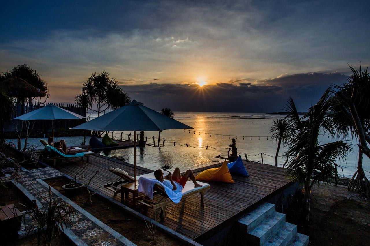 Nusa Veranda Sunset Villas&Restaurant Lembongan Exterior foto