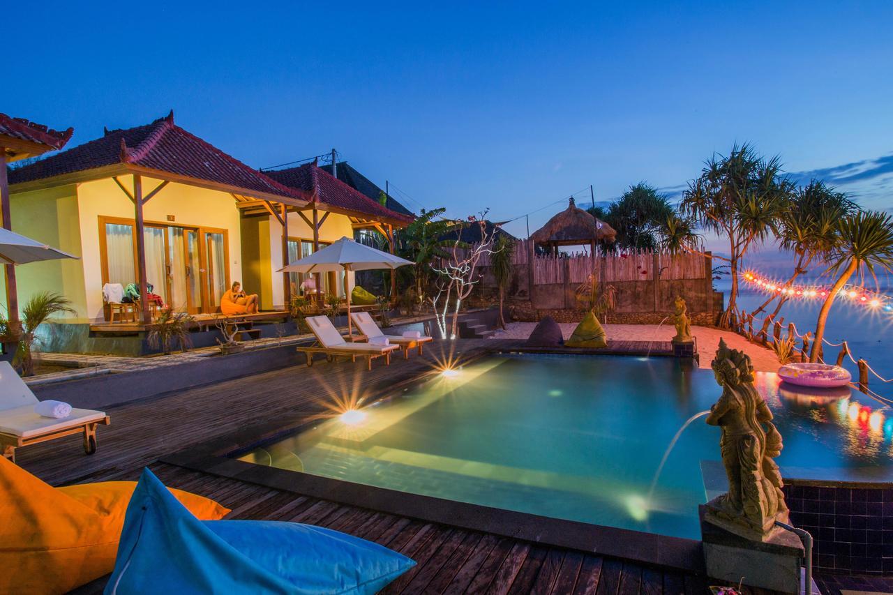 Nusa Veranda Sunset Villas&Restaurant Lembongan Exterior foto