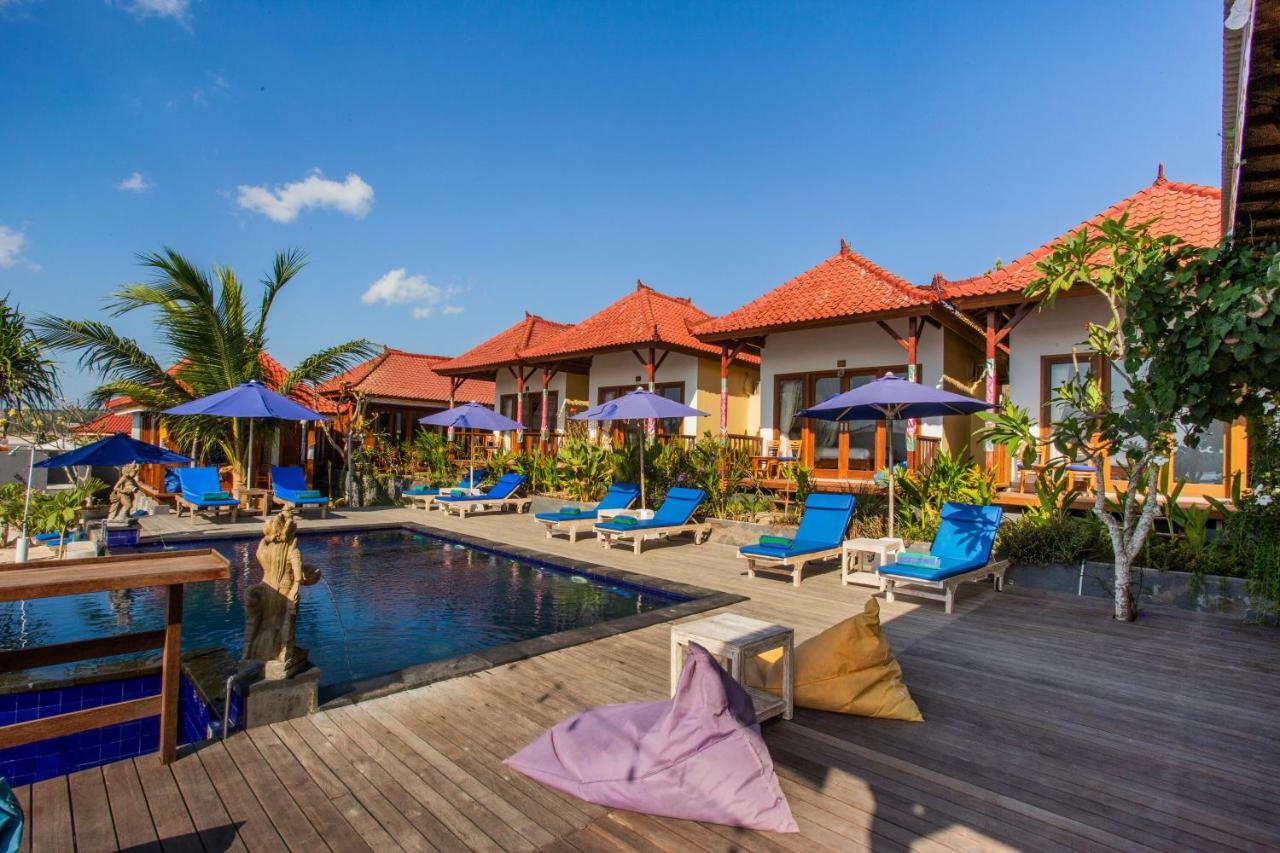 Nusa Veranda Sunset Villas&Restaurant Lembongan Exterior foto